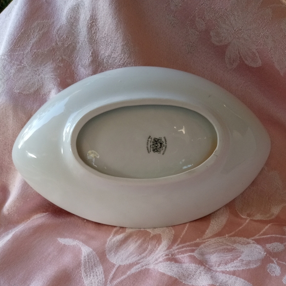 Vintage Porcelain Oval serving Dish Gerold Porzellan Tellau Bavaria Germany - Picture 13 of 13